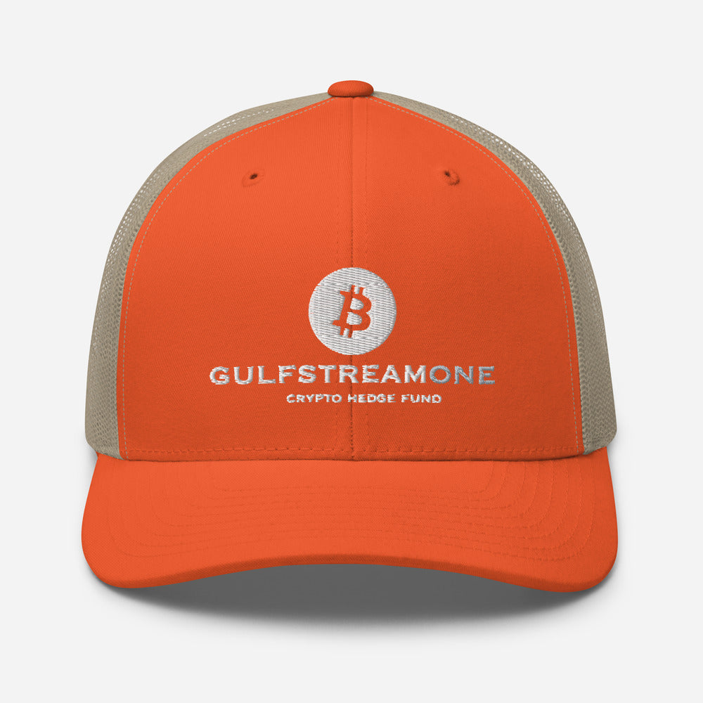 The Lorino Collection: Gulfstream Crypto Hedge Fund Trucker Cap