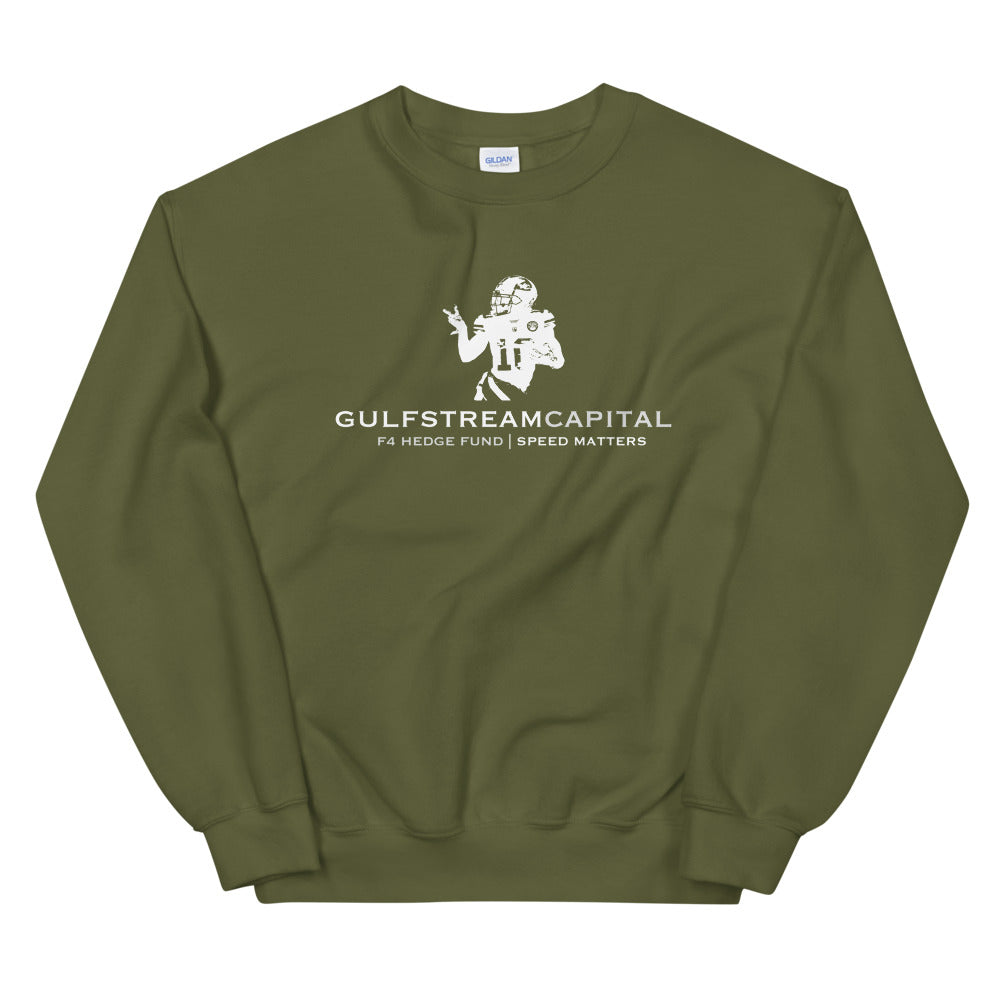 F4 Hedge Fund Gulfstream Unisex Sweatshirt