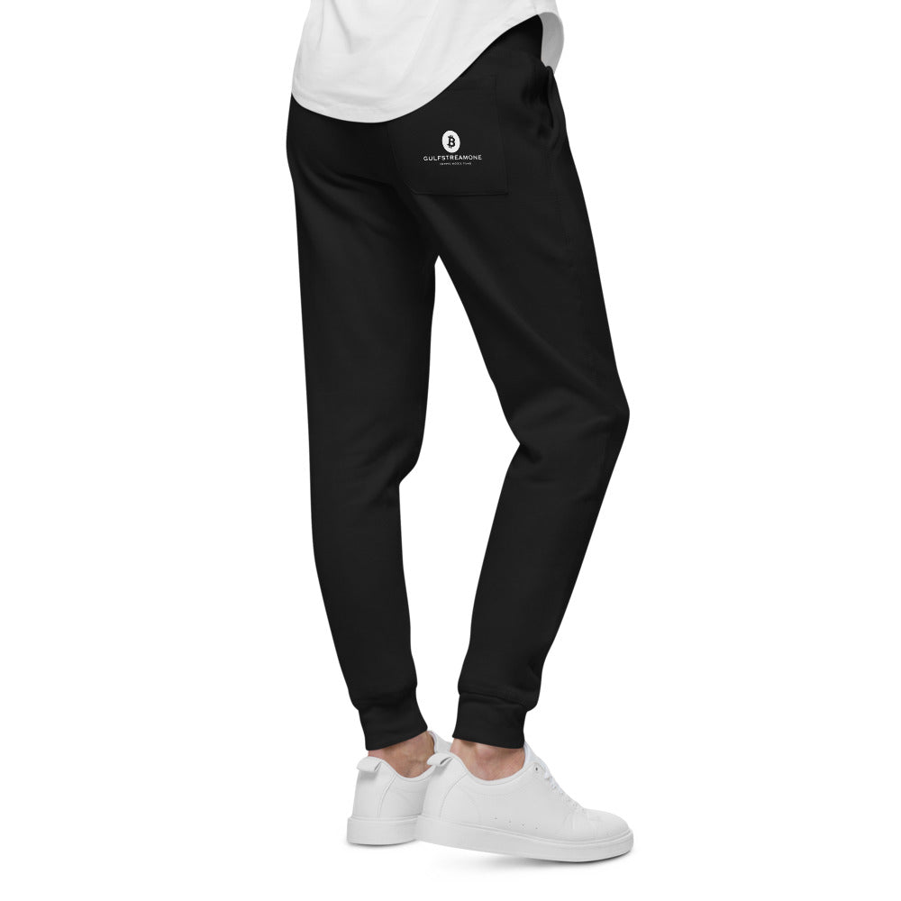 Gulfstream Crypto Hedge Fund Unisex Bitcoin Fleece Sweatpants
