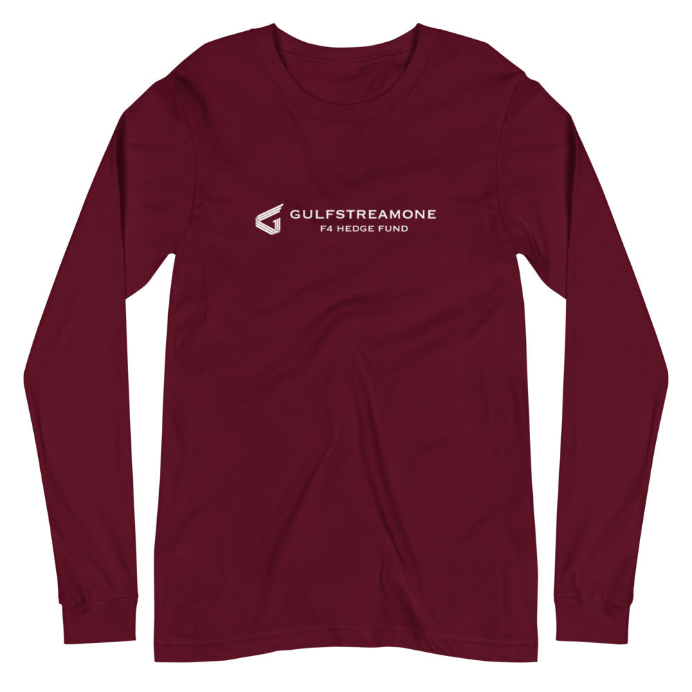 The Gaffney Collection: Gulfstream F4 Hedge Fund Unisex Long Sleeve Tee