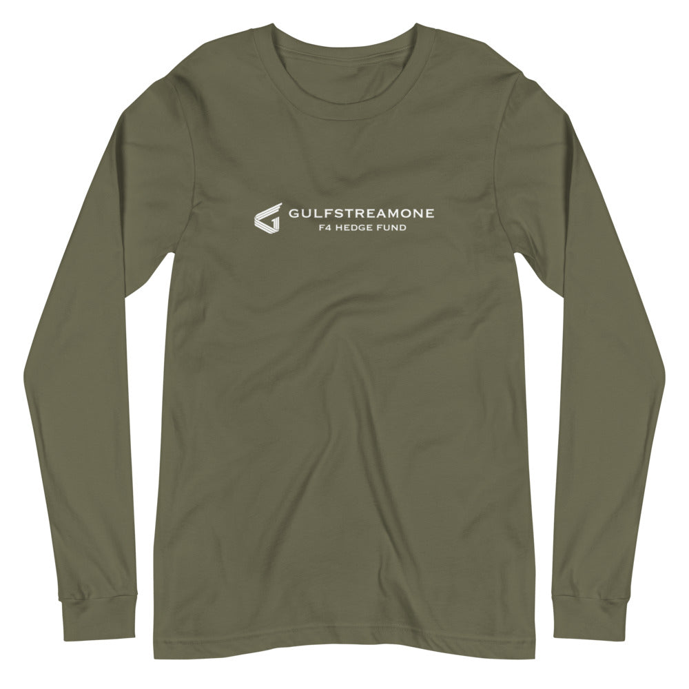 The Gaffney Collection: Gulfstream F4 Hedge Fund Unisex Long Sleeve Tee